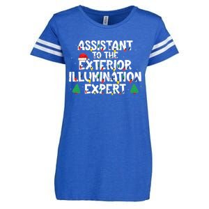 Assistant Exterior Illumination Expert Christmas Lights Hat Enza Ladies Jersey Football T-Shirt