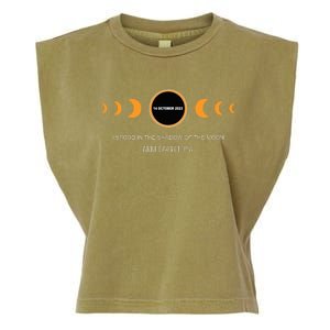 Annular Eclipse I Stood In The Shadow Of The Moon Garment-Dyed Women's Muscle Tee