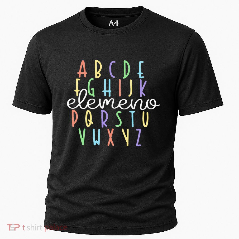 ABC Elemeno Kindergarten Teacher Cute Gifts Back to School Performance Shirt