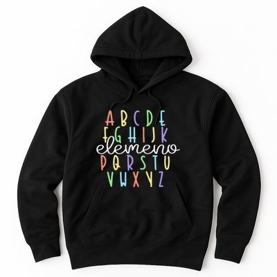 ABC Elemeno Kindergarten Teacher Cute Gifts Back to School Hoodie