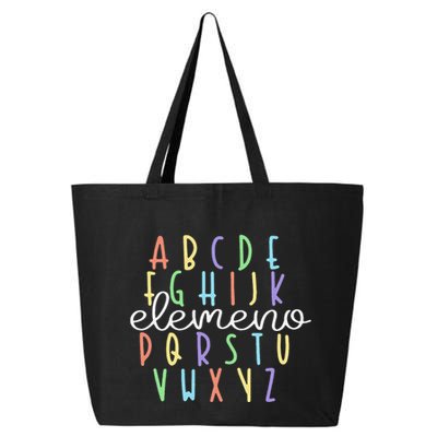 ABC Elemeno Kindergarten Teacher Cute Gifts Back to School 25L Jumbo Tote