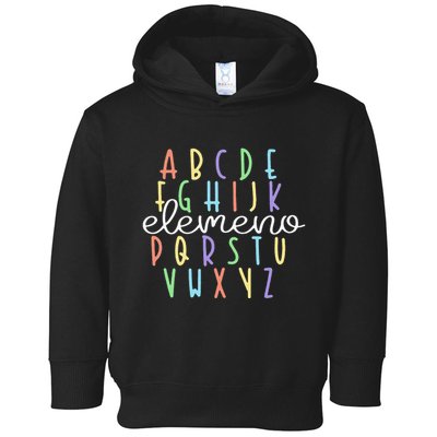 ABC Elemeno Kindergarten Teacher Cute Gifts Back to School Toddler Hoodie