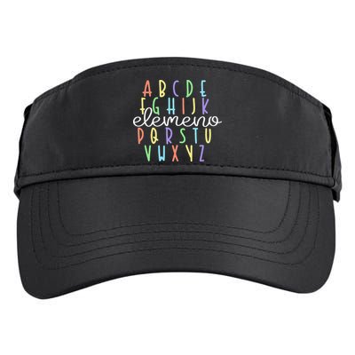 ABC Elemeno Kindergarten Teacher Cute Gifts Back to School Adult Drive Performance Visor