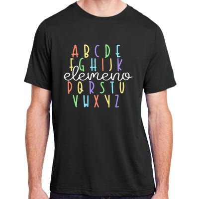 ABC Elemeno Kindergarten Teacher Cute Gifts Back to School Adult ChromaSoft Performance T-Shirt