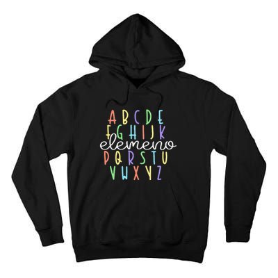 ABC Elemeno Kindergarten Teacher Cute Gifts Back to School Tall Hoodie