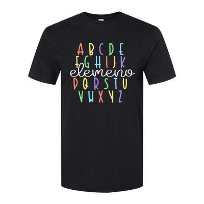 ABC Elemeno Kindergarten Teacher Cute Gifts Back to School Softstyle® CVC T-Shirt