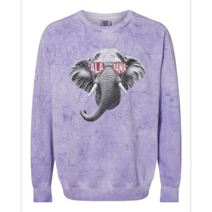 Alabama Elephant Lovers Colorblast Crewneck Sweatshirt