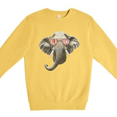 Alabama Elephant Lovers Premium Crewneck Sweatshirt