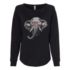 Alabama Elephant Lovers Womens California Wash Sweatshirt