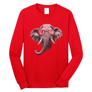 Alabama Elephant Lovers Long Sleeve Shirt