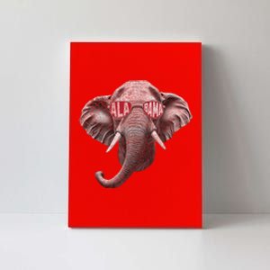 Alabama Elephant Lovers Canvas