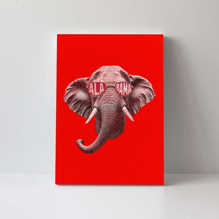 Alabama Elephant Lovers Canvas