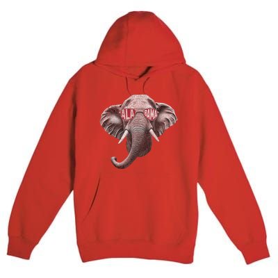 Alabama Elephant Lovers Premium Pullover Hoodie