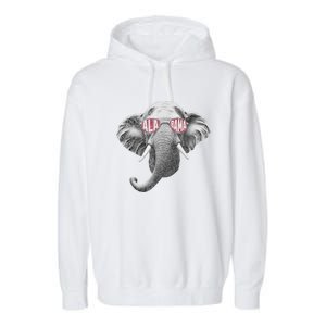 Alabama Elephant Lovers Garment-Dyed Fleece Hoodie