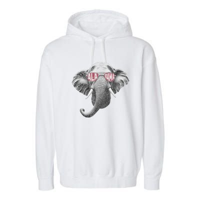 Alabama Elephant Lovers Garment-Dyed Fleece Hoodie