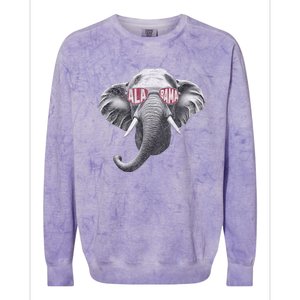 Alabama Elephant Lovers Colorblast Crewneck Sweatshirt