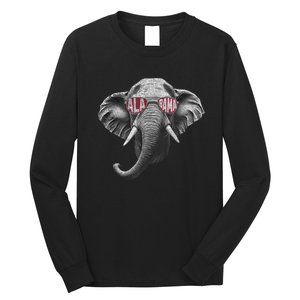 Alabama Elephant Lovers Long Sleeve Shirt