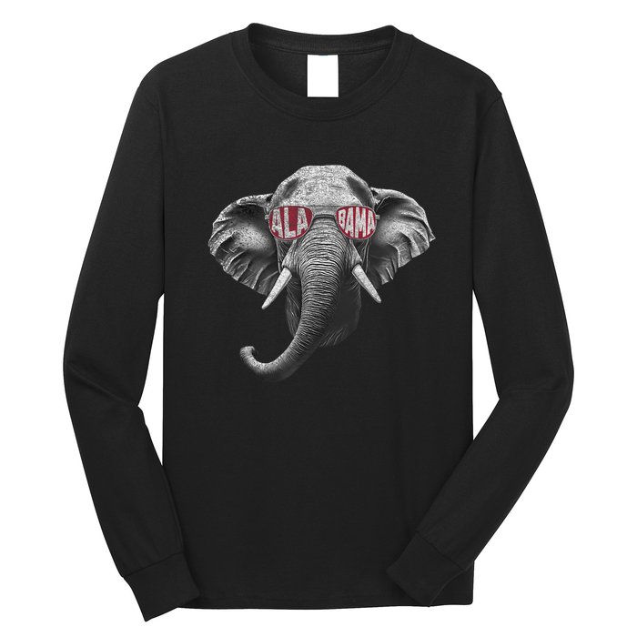 Alabama Elephant Lovers Long Sleeve Shirt