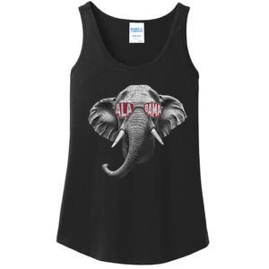 Alabama Elephant Lovers Ladies Essential Tank