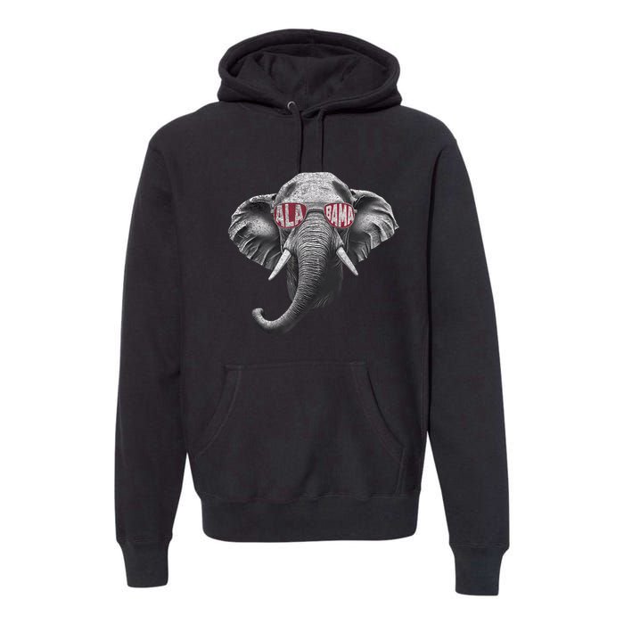 Alabama Elephant Lovers Premium Hoodie