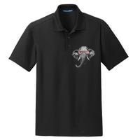 Alabama Elephant Lovers Dry Zone Grid Polo