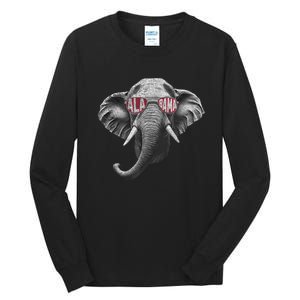 Alabama Elephant Lovers Tall Long Sleeve T-Shirt