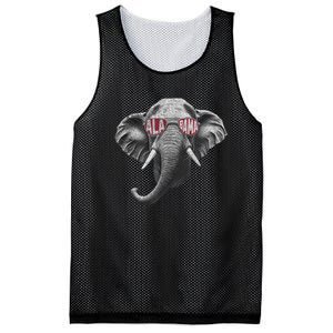 Alabama Elephant Lovers Mesh Reversible Basketball Jersey Tank