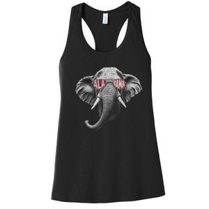 Alabama Elephant Lovers Women's Racerback Tank