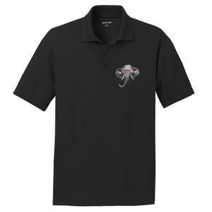 Alabama Elephant Lovers PosiCharge RacerMesh Polo