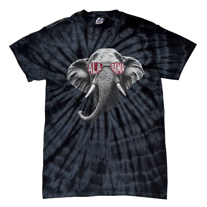 Alabama Elephant Lovers Tie-Dye T-Shirt