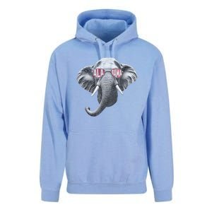 Alabama Elephant Lovers Unisex Surf Hoodie