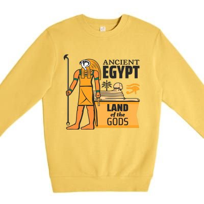 Ancient Egypt Land Of Gods Premium Crewneck Sweatshirt