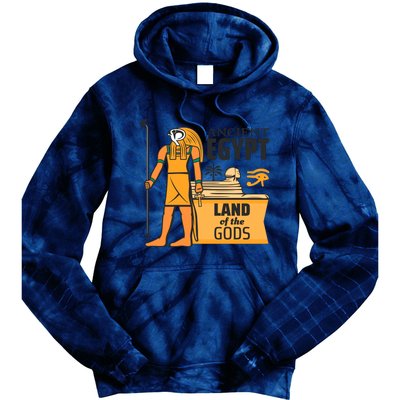 Ancient Egypt Land Of Gods Tie Dye Hoodie