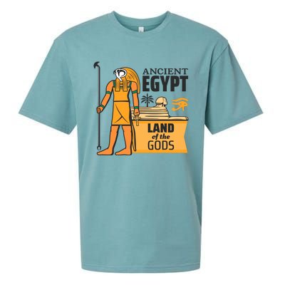 Ancient Egypt Land Of Gods Sueded Cloud Jersey T-Shirt