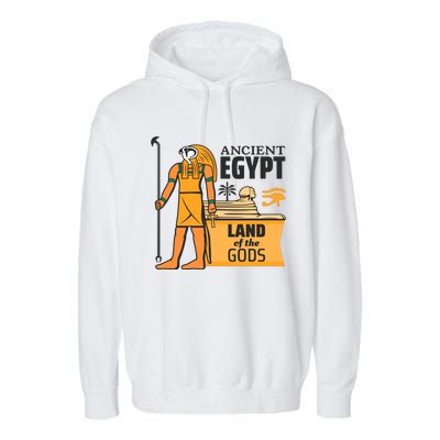 Ancient Egypt Land Of Gods Garment-Dyed Fleece Hoodie