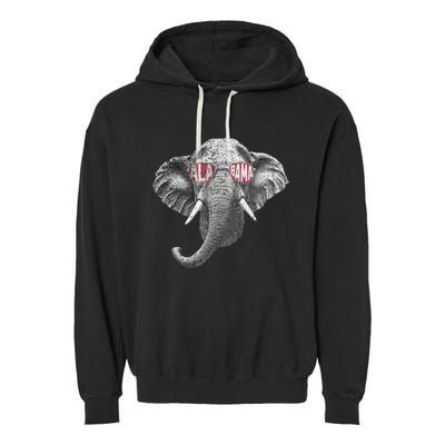 Alabama Elephant Lovers Garment-Dyed Fleece Hoodie