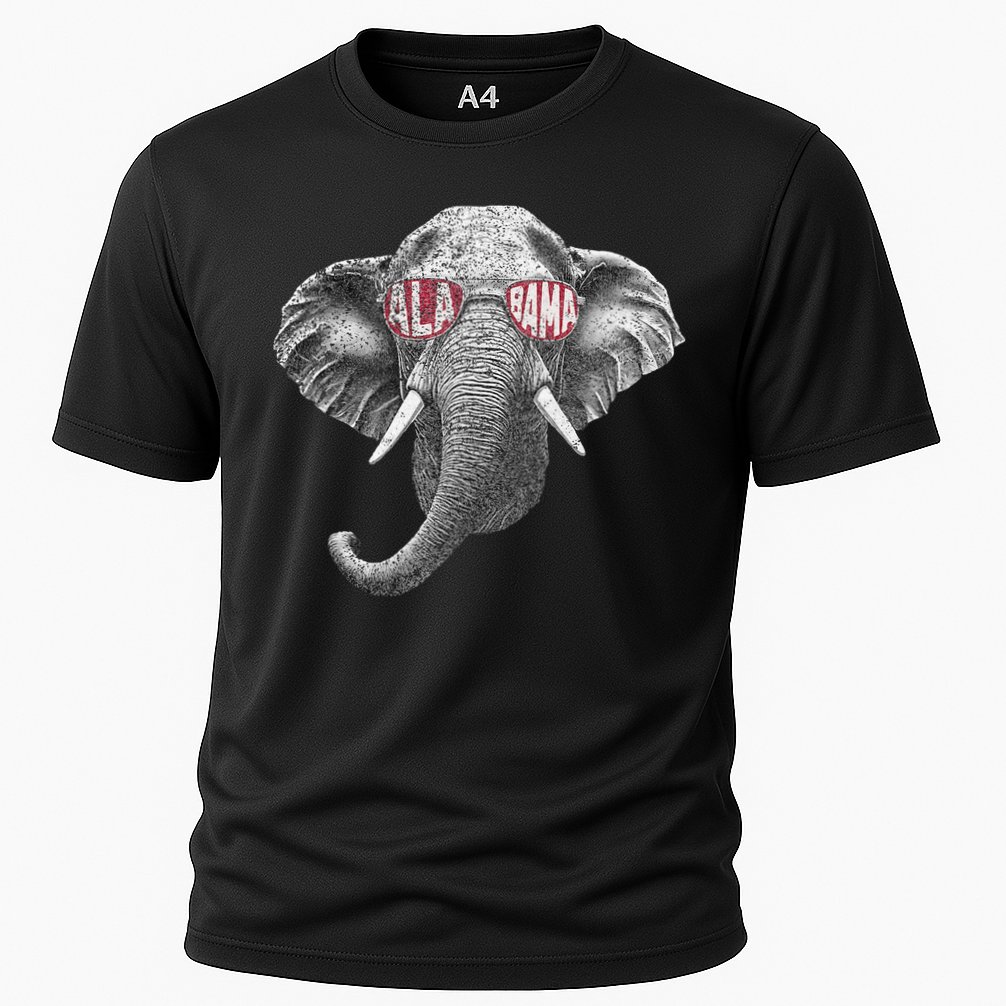 Alabama Elephant Lovers Cooling Performance Crew T-Shirt