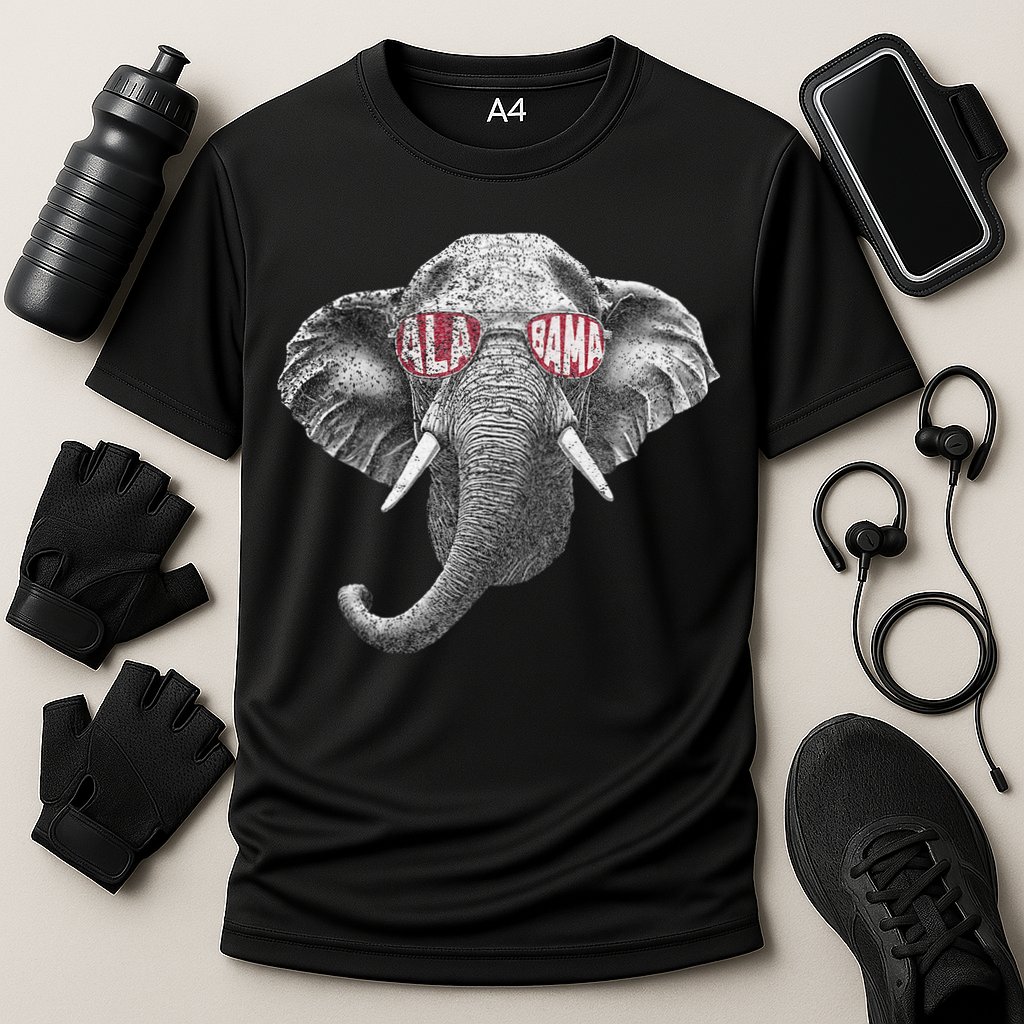 Alabama Elephant Lovers Cooling Performance Crew T-Shirt