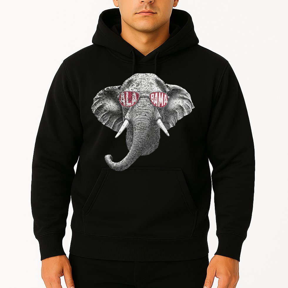 Alabama Elephant Lovers Hoodie