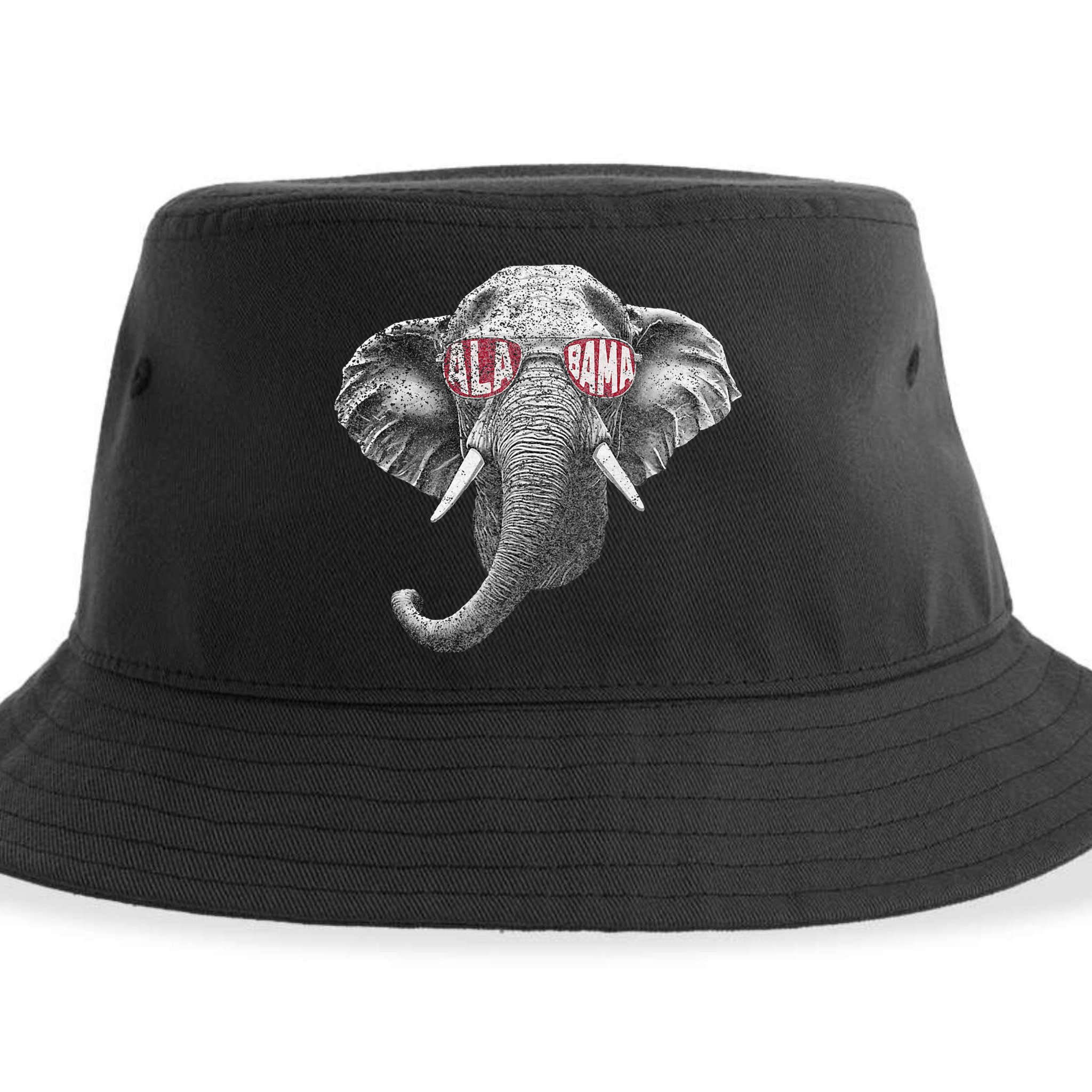 Alabama Elephant Lovers Sustainable Bucket Hat