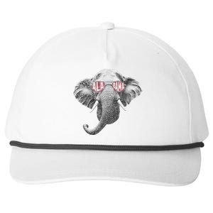 Alabama Elephant Lovers Snapback Five-Panel Rope Hat