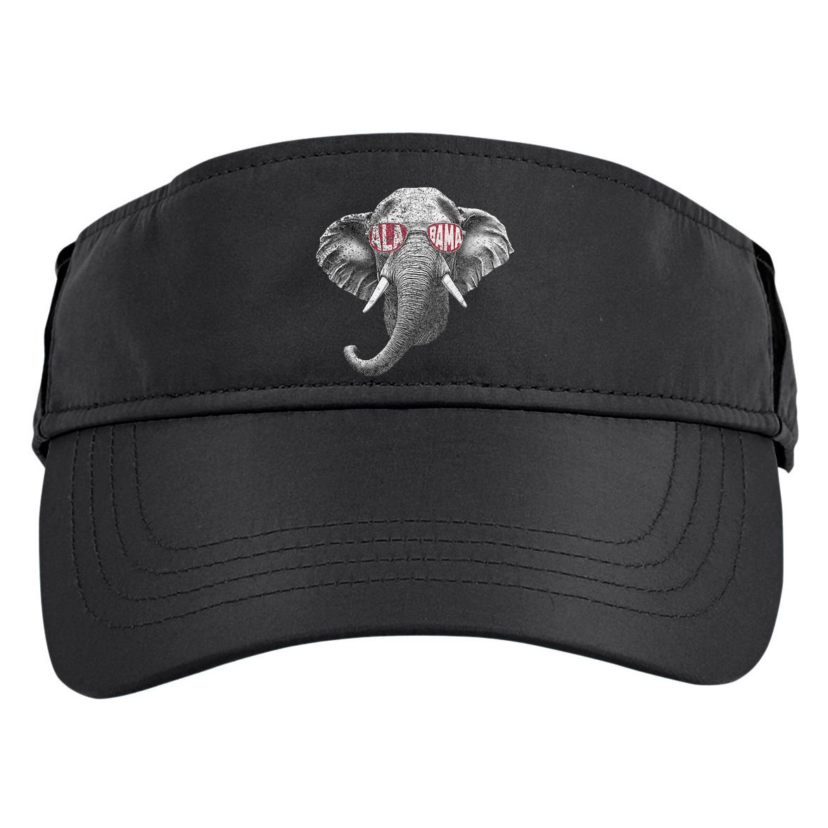 Alabama Elephant Lovers Adult Drive Performance Visor