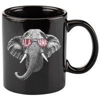 Alabama Elephant Lovers 11oz C Handle Ceramic Mug