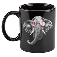 Alabama Elephant Lovers 11oz C Handle Ceramic Mug