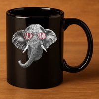 Alabama Elephant Lovers 11oz C Handle Ceramic Mug