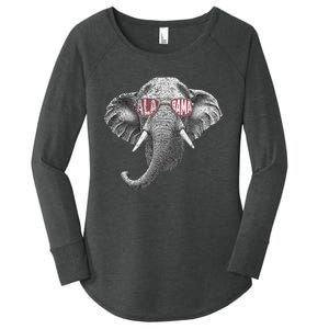 Alabama Elephant Lovers Women's Perfect Tri Tunic Long Sleeve Shirt