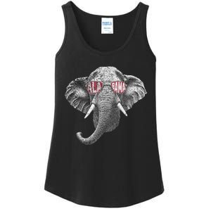 Alabama Elephant Lovers Ladies Essential Tank