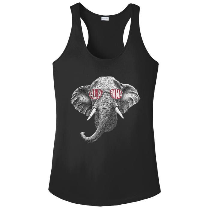 Alabama Elephant Lovers Ladies PosiCharge Competitor Racerback Tank