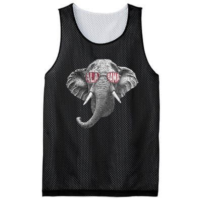 Alabama Elephant Lovers Mesh Reversible Basketball Jersey Tank