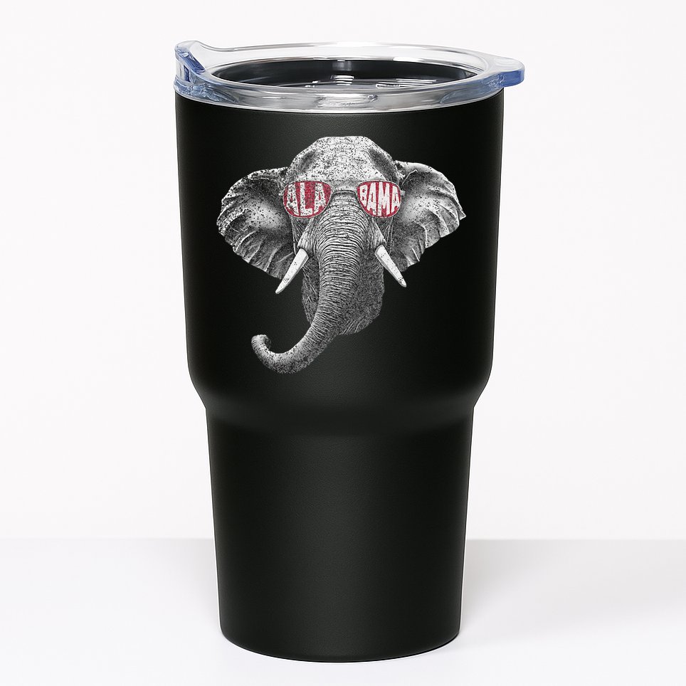 Alabama Elephant Lovers Tumbler